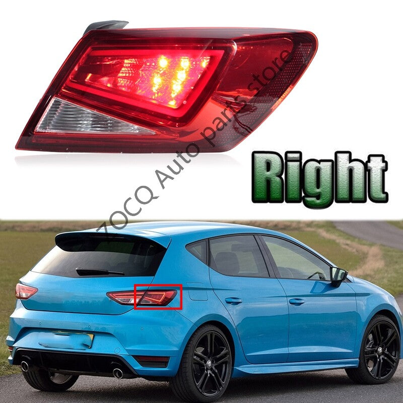 ya 2 6.26 Right Rear Tail Light Brake Lamp Assembly for SEAT Leon 2013 2014 2015-2020
