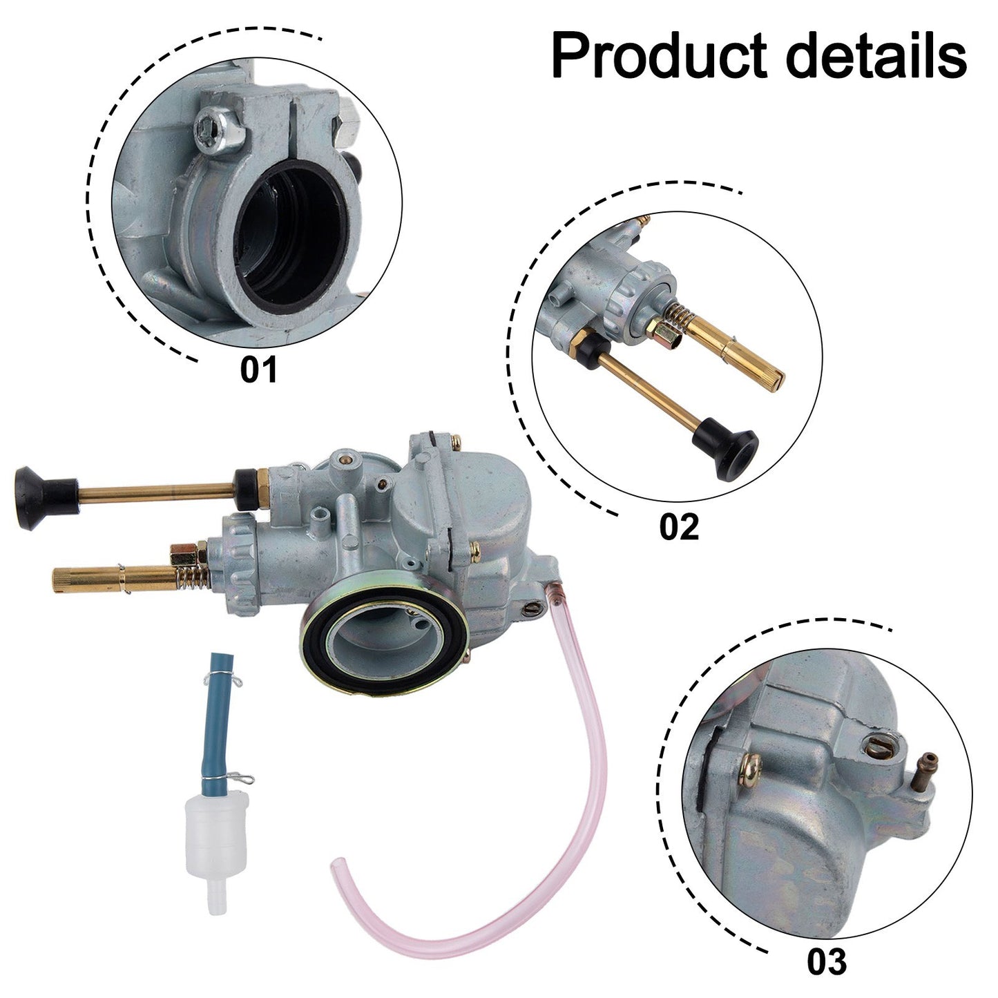 ya 14 Carburetor 16001-1185 Fits For KE100 1976-2001 For KM100 1976-1981 New