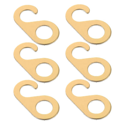 ya 14 3 Pairs Mechanical Clock Chain Hook Hooks Or ment Back Panel Tab