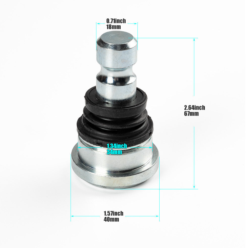 ya 2 7.16 4x Ball Joints Fit for Polaris 7082507 RZR 1000 900 XP 4 Ranger 570 Upper Lower