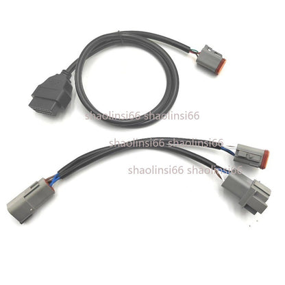 ya 5 8.7 Marine Engine Diagnostic Connect Cable of 6 Pins & 8 Pins FIT For Vocom Vodia