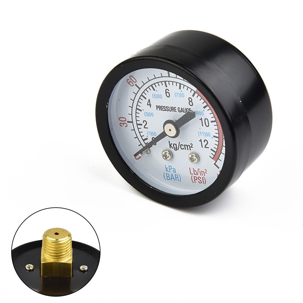 ya 14 Compressor Gauge Manometer Tool 50mm Accessories Air Compressor Balck+Silver