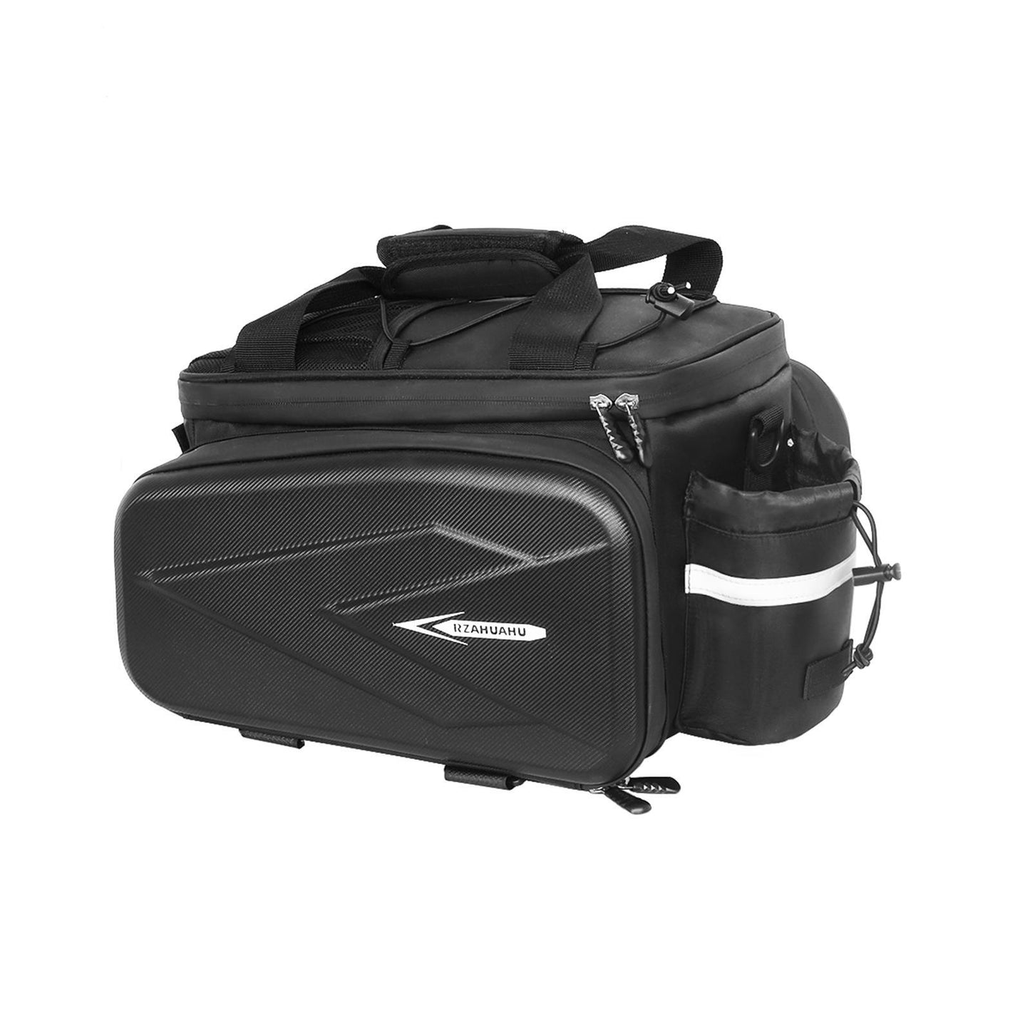 ya 12 5.21 Hard Bike Rear Bag Waterproof Bike Rack Bag with Reflective R5Q5