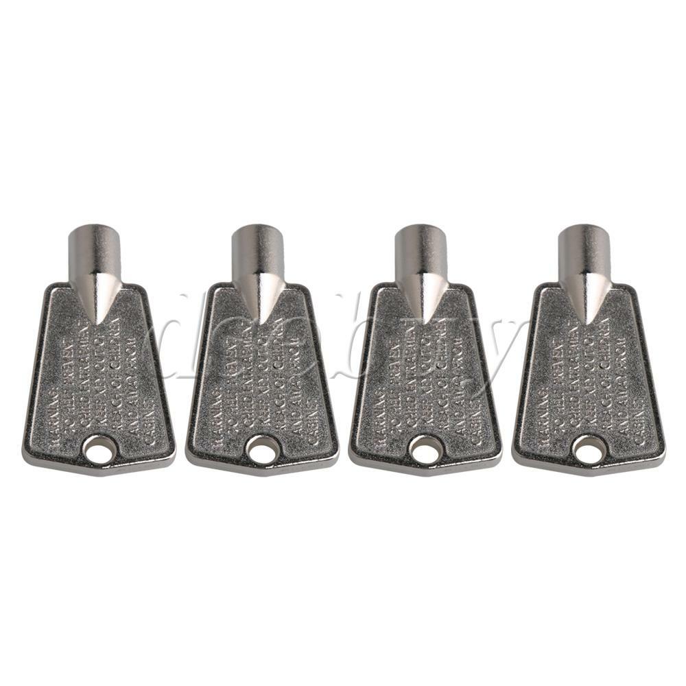 ya 26 4PCS Silver WP842177 eezer Door Keys Replaces 842177 1111110 14211802