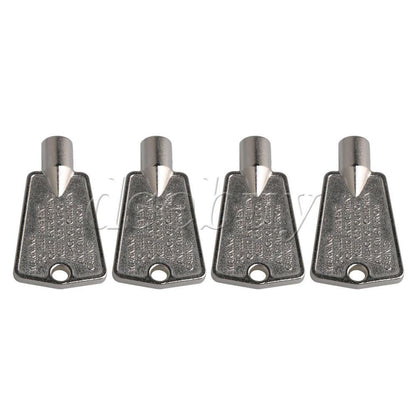 ya 26 4PCS Silver WP842177 eezer Door Keys Replaces 842177 1111110 14211802