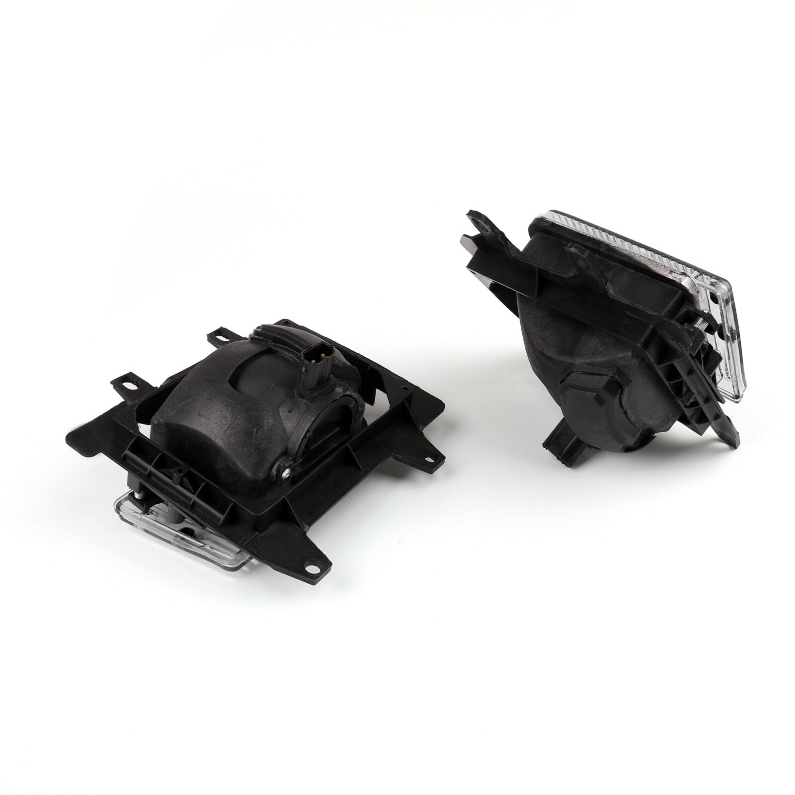 ya 1 8.5.3 Sedan Front Bumper Clear Plastic Lens Fog Lights For 85-93 E30 3- .A1