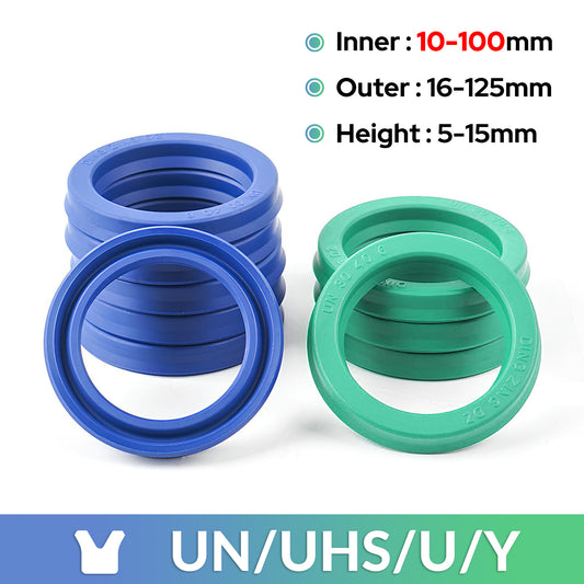 U-Cup Hydraulic ram seal u seal rod & piston working Cylinder 10mm-100mm rod od