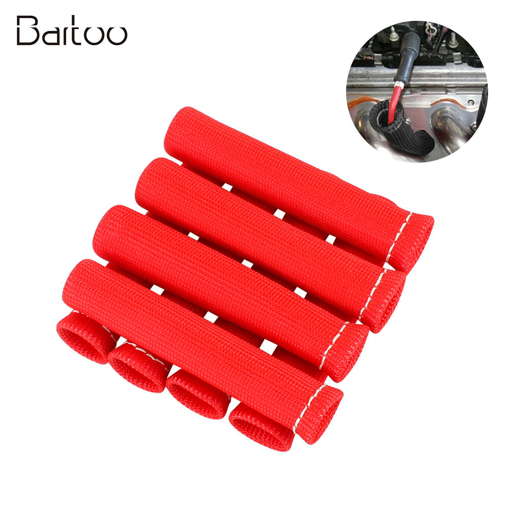 ya 6 6.13 8X 2500¡ã Spark Plug Wire Boots Protector Sleeve Heat Shield Cover For LS1/LS2