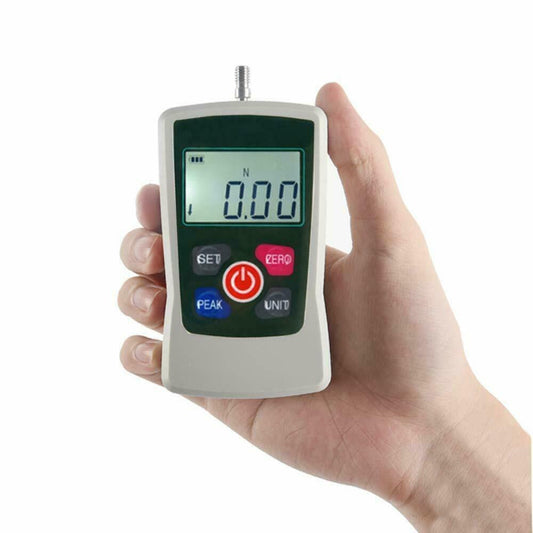 Push Pull Force Meter Digital Force Gauge Dynamometer Tester 5N 0.5kg 1.1Lb 18Oz