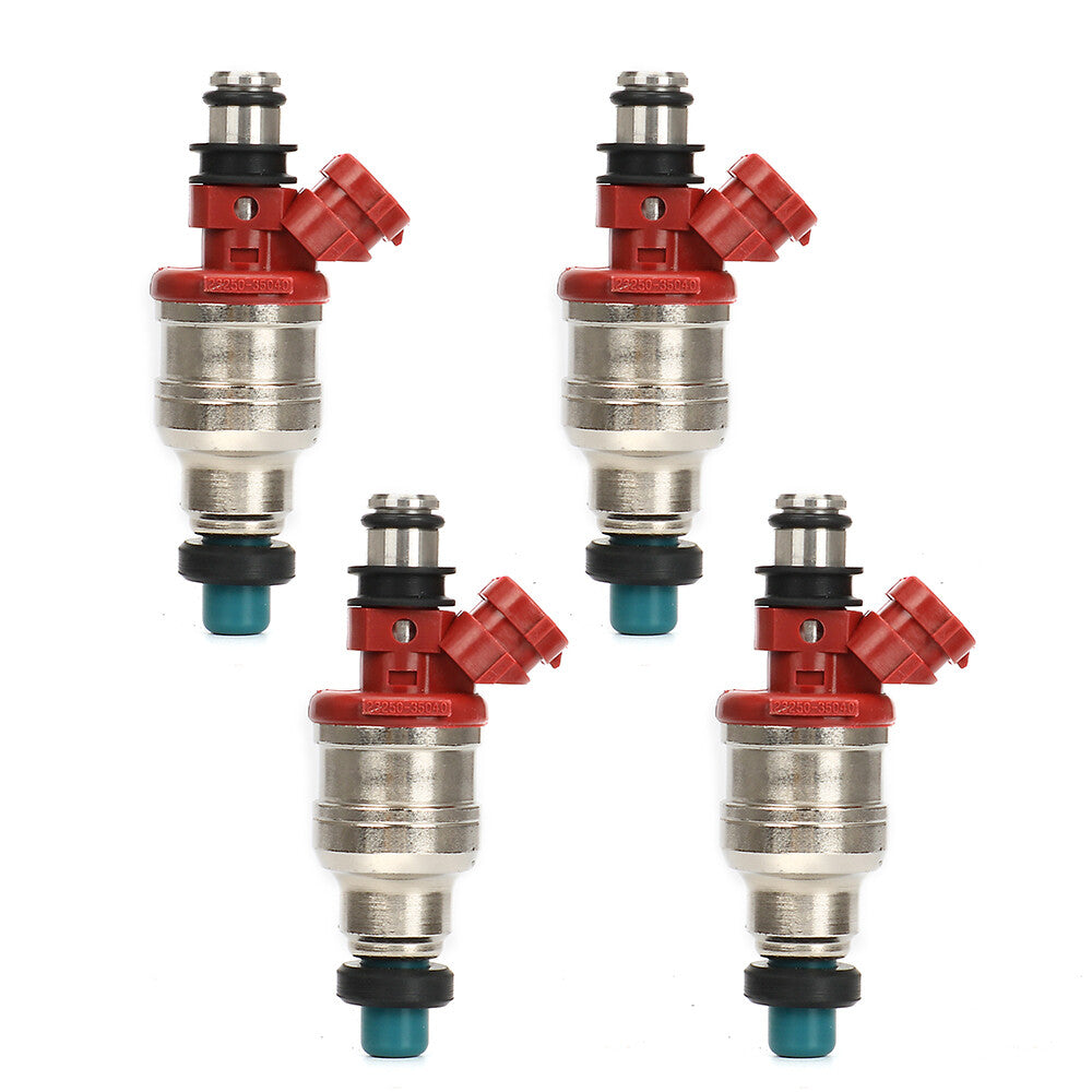 ya 1 8.5.1 4pcs Fuel Injector for Pickup 1989 1990 1991 SR5 2.4L 23250-35040