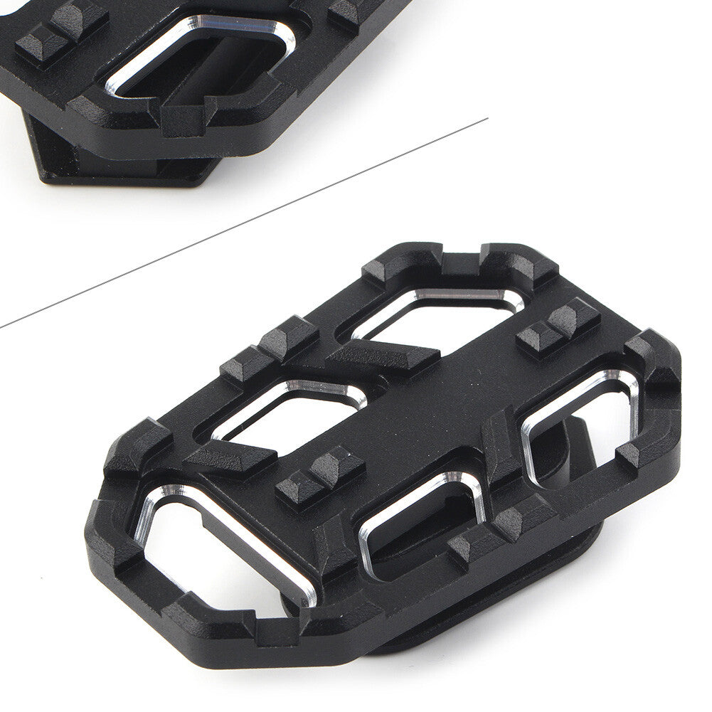 ya 11 6.8 Black Wide Foot Peg Extender Pedal Footrest for BMW R1200GS G310GS 2013-2017