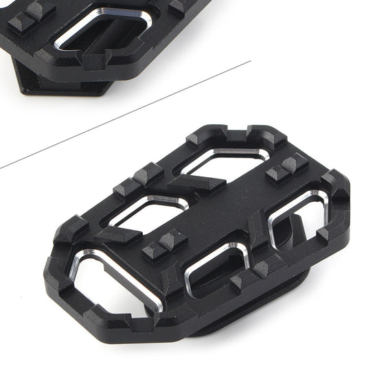 ya 11 6.8 Black Wide Foot Peg Extender Pedal Footrest for BMW R1200GS G310GS 2013-2017