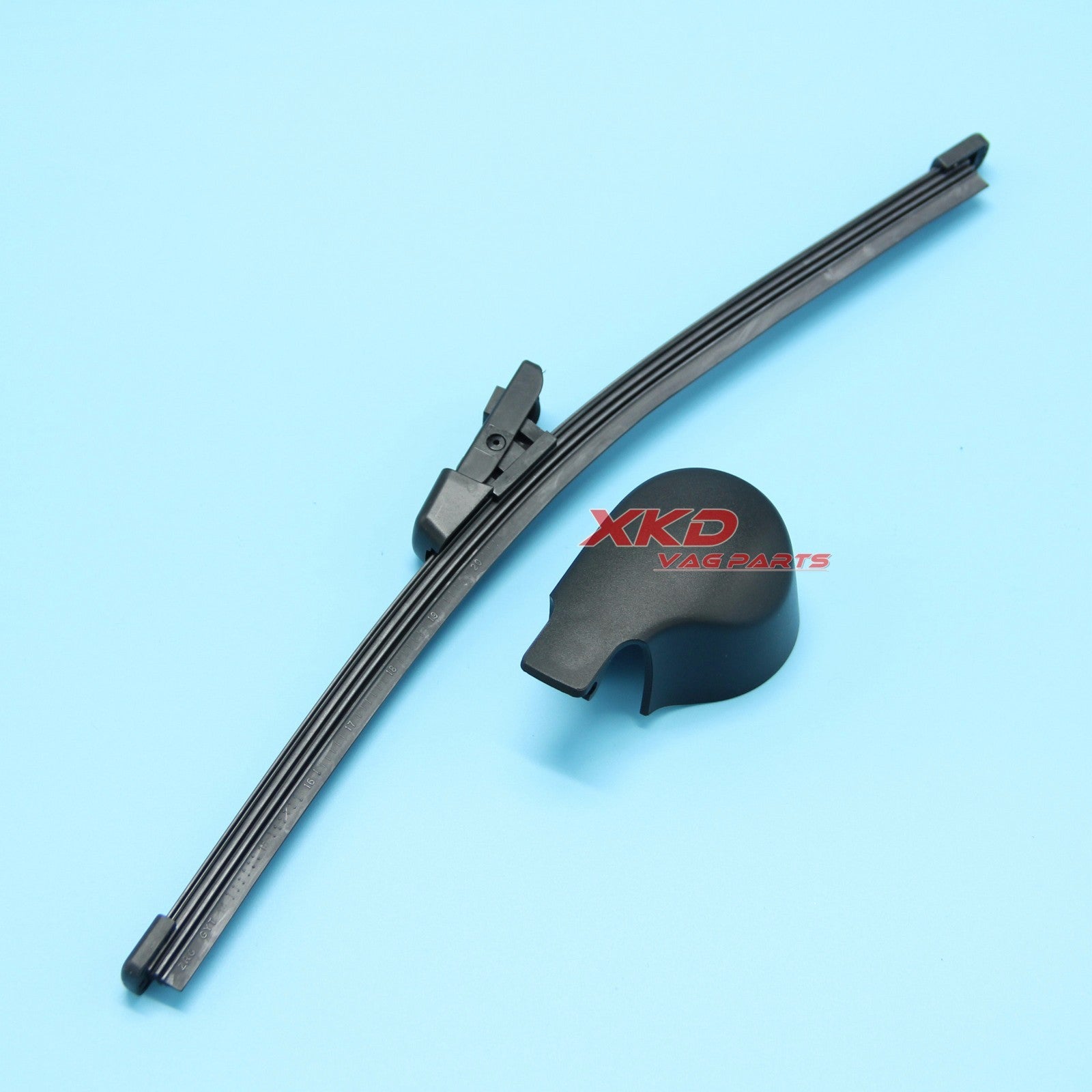ya 3 6.25 Rear Windscreen Wiper + Wiper Arm Cover Set for VW for Golf R32 GTI Rabbit Mk6 280mm
