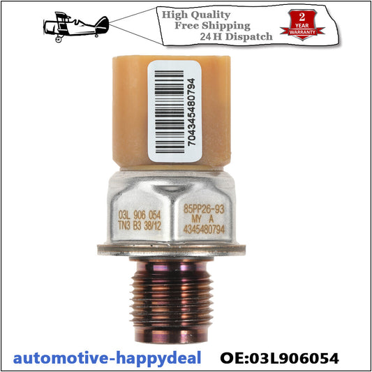 ya 1 8.5.1 Fuel Rail High Pressure Sensor for Audi for SEAT for Skoda for VW 1.6 2.0 TDi 03L906054A