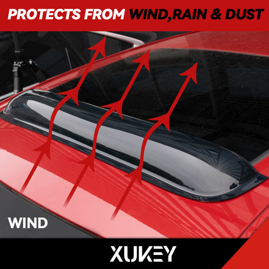 ya 2 6.29 36 Sun/Moon Roof Top Window Sunroof Vent Wind Visor / Rain Deflector Auto ??