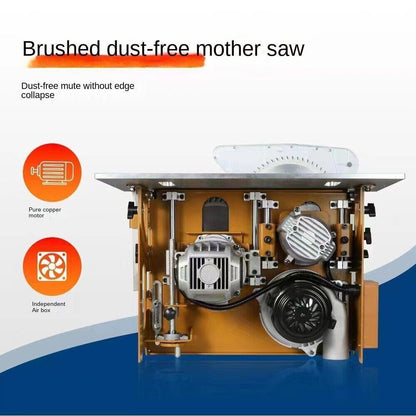 ya 26 Manual dust-ee compound Sliding table saw inverted dustproof de bevel cut