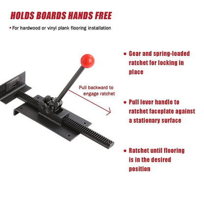 ya 26 Ratcheting Hardwood Flooring Plank Jack Carbon Steel Lami te Flooring