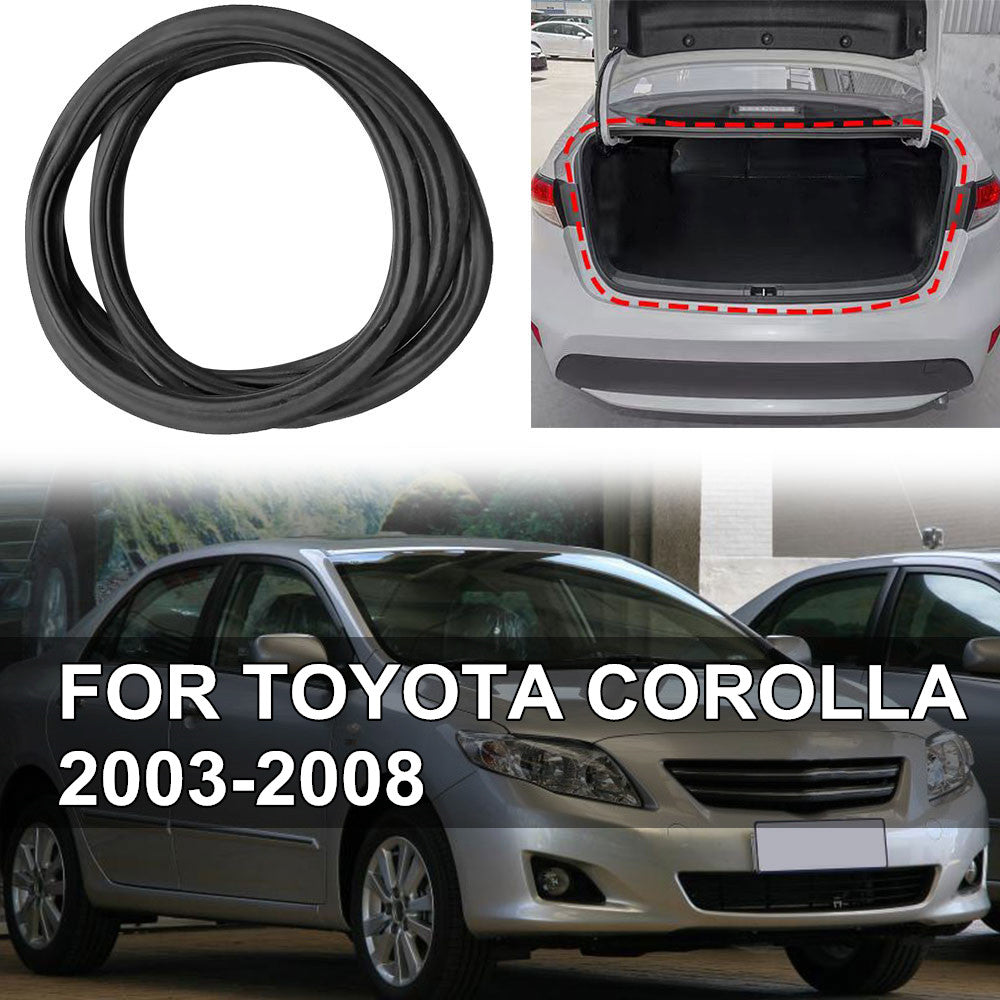 ya 6 6.12 6446102070 Rubber Weatherstrip Rear Trunk Lid Seal For 2003-2008 for Toyota for COROLLA