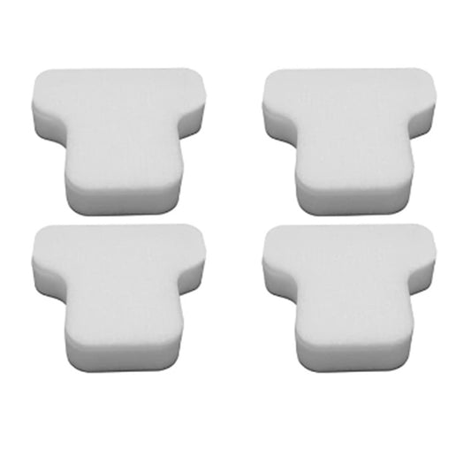 ya 25 Set Of 4 Sponge Filters Parts For Shark CZ250UKT Cylinder Vacuum Cleaner White