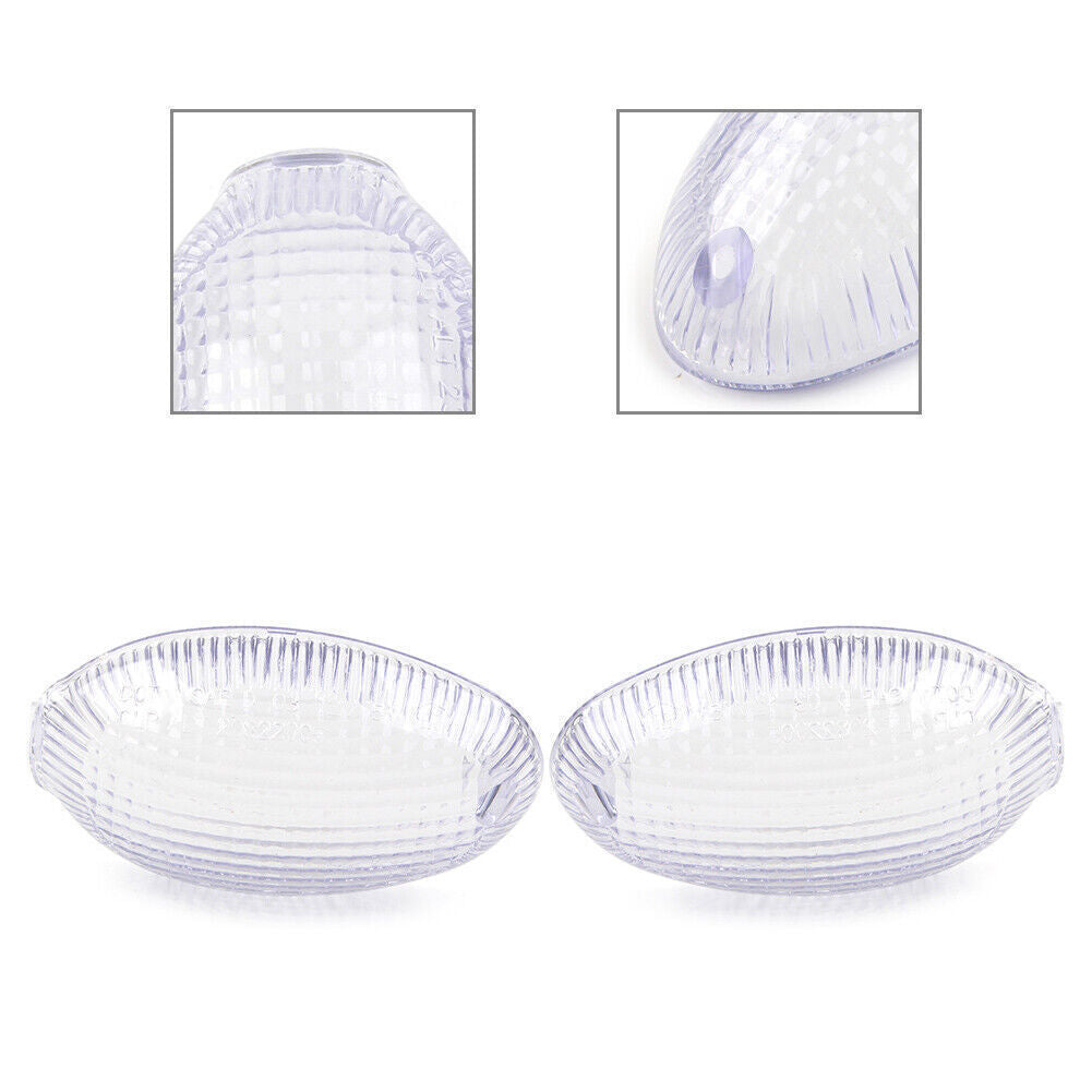 ya 5 8.7 Clear Front Turn Signal Light Lens Fit for Ducati Monster 797 821 1100 1200 2006-10