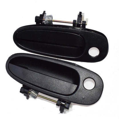 ya 5 8.7 Suitable for Toyota for COROLLA 93-97 exterior door handle left and right black 2 pieces 