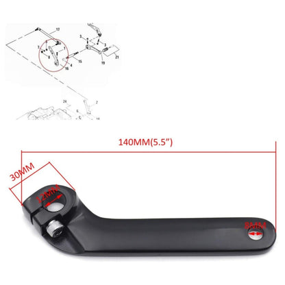 ya 5 8.7 Internal displacement rod suitable for Harley Electra Glide FLHT Road Glide FLTRX
