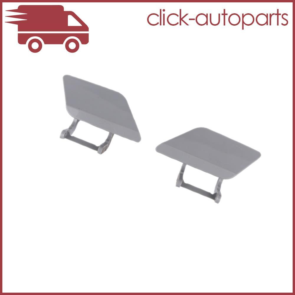 ya 13 5.27.2 Pair Front Headlight Washer Cover Unpainted for Mercedes W204 C-Class 2012-2015