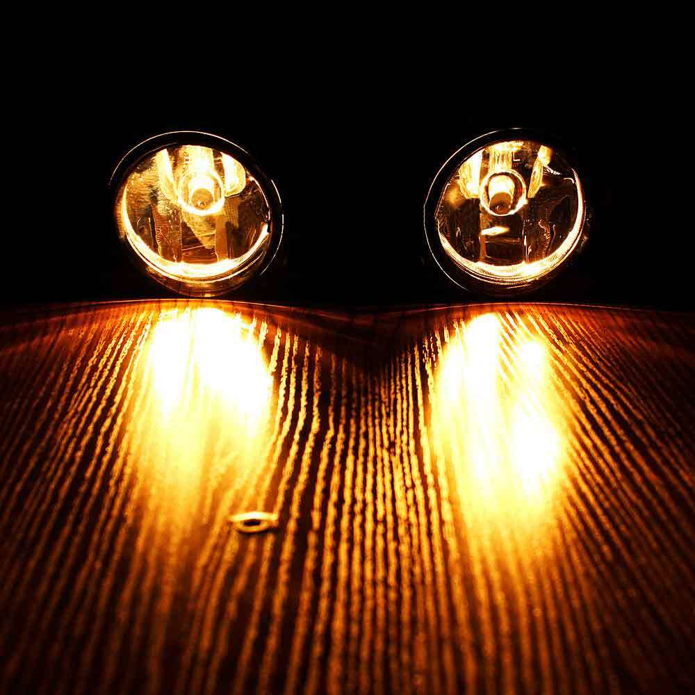 ya 1 8.5.4 For Focus Explorer C-Max Clear Lens Driving Fog Lights Bumper Lamps+Bulbs