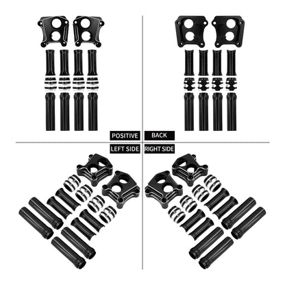 ya 5 8.7 CNC Engine Pushrod Tube Lifter Tappet Block Cover for Harley Touring Twin Cam
