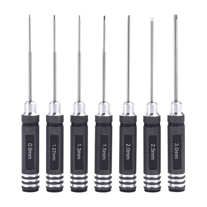 ya 26 7 Pcs Screwdriver Tool Set Aluminum Alloy Screwdriver with Handle