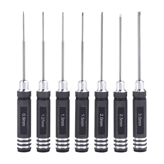 ya 26 7 Pcs Screwdriver Tool Set Aluminum Alloy Screwdriver with Handle