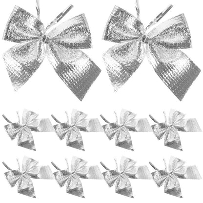 ya 25 24 Pcs Bow Decorations for Party Handmade Bowknot Accessories Pendant Charms
