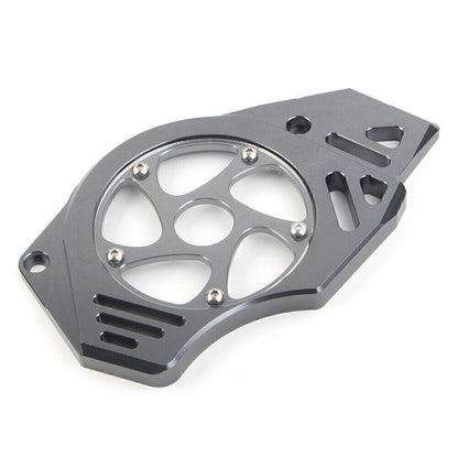 ya 5 8.7 Front Sprocket Chain Guard Cover Engine Cap Fit for Kawasaki ER6N ER6F 2006-17 Grey