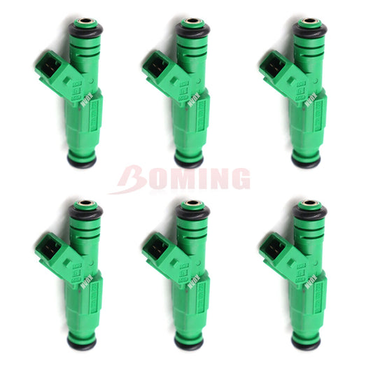 ya 1 7.2 6PCS 0280155968 Fuel Injectors For GM for Ford TBI LT1 LS1 LS6 V8 440cc EV1 for Chevy