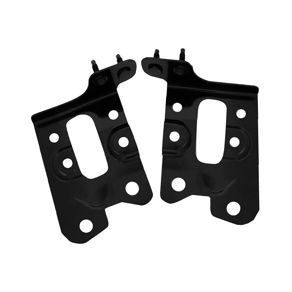 ya 13 5.27 Pack of 2 Hood Latch Lock Mount Bracket Black For 2017 2018 2019 2021 2022 Q60