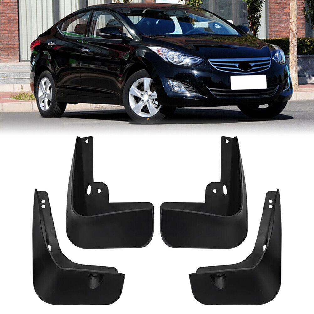 ya 7 6.10.2 Mud Flaps Splash Guards Mudflaps Mudguards Set for Hyundai for Elantra 2011 - 2016