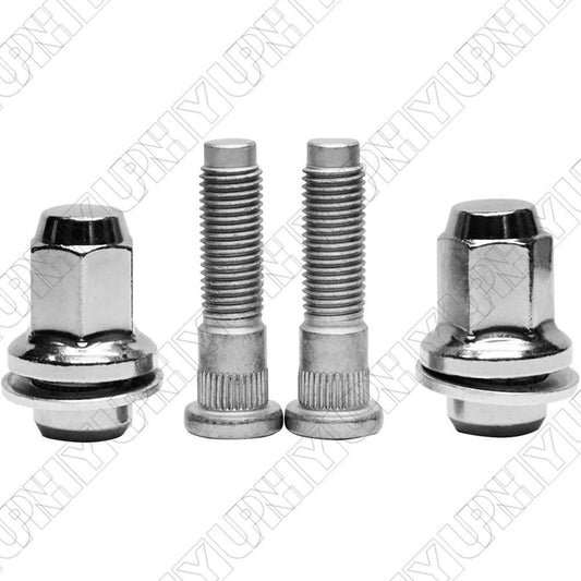 ya 8 5.27.2 2 Sets Wheel Stud and Bolts for Jaguar for F-Type S-Type X-Type XE for XF XJ XK C2C35294