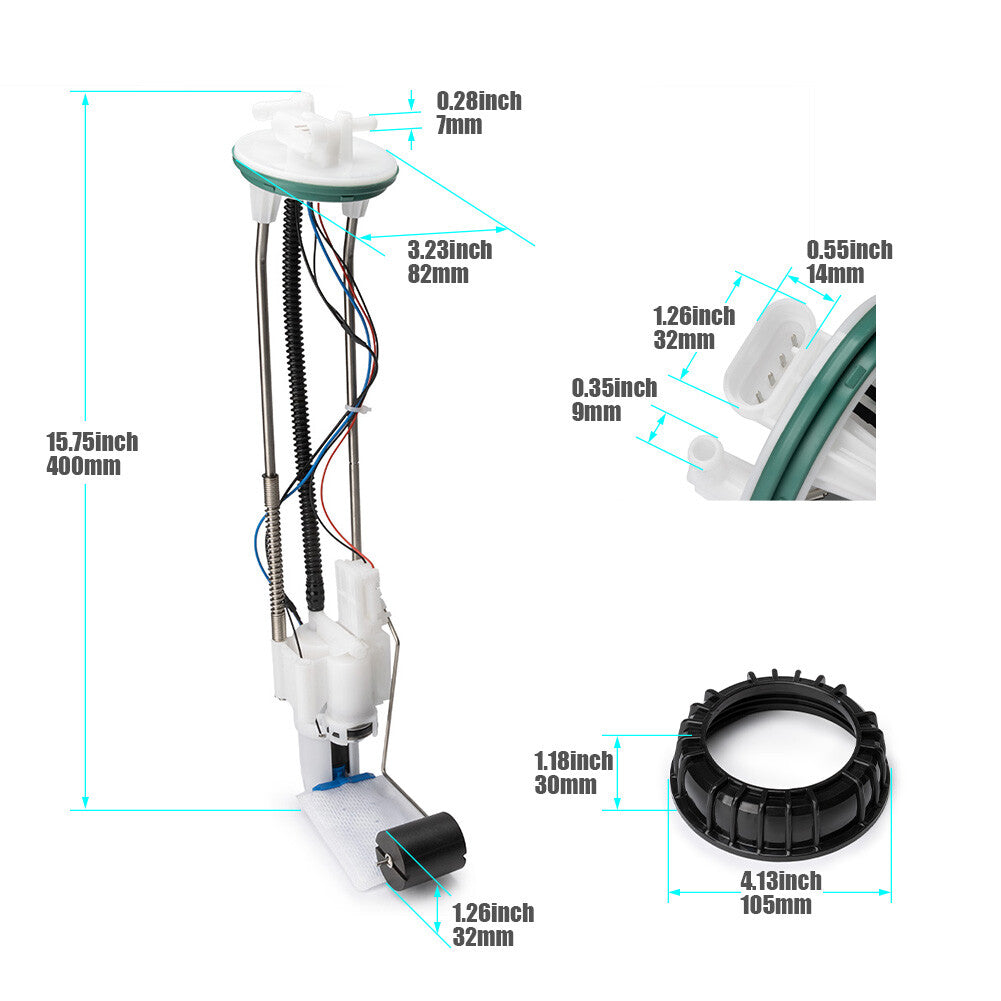 ya 3 6.25.3 Fuel Pump Assembly 709000461 For Can-Am Outlander 450 4x4 DPS MAX 570 2017-2020