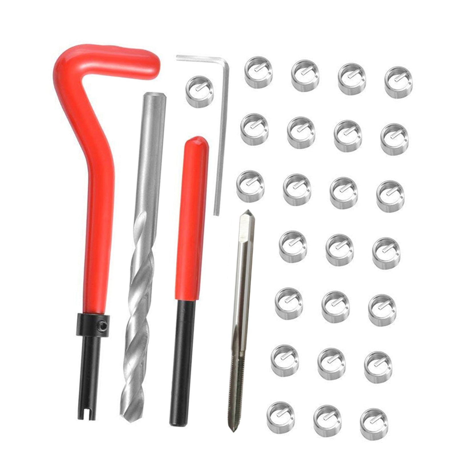 ya 5 8.7 30Pcs Metric Thread Repair Insert Kit M9*1.25 Car Pro Coil Tool K1P3