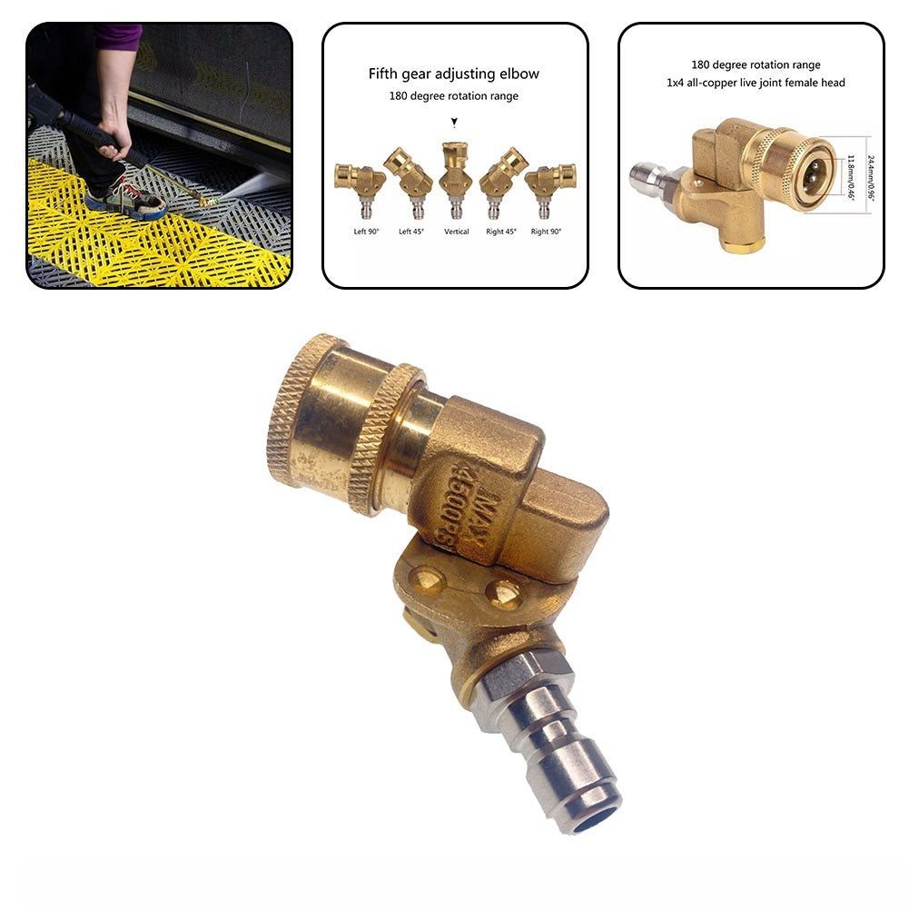 ya 26 Pressure Washer Nozzle For 360 De Pivoting Coupler Cleaning Connector New