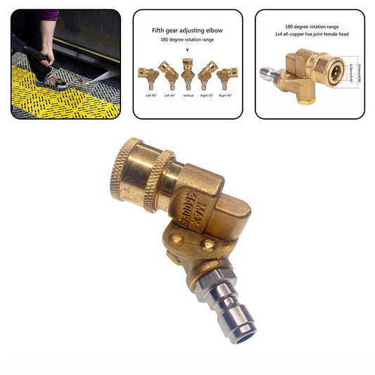 ya 26 Pressure Washer Nozzle For 360 De Pivoting Coupler Cleaning Connector New