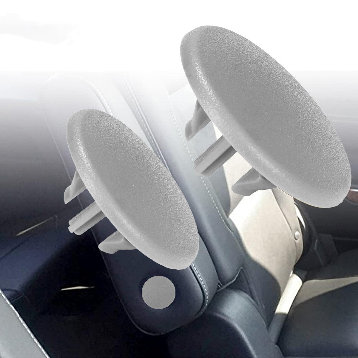 ya 5 8.7 2X 15279689 Rear Bucket for SEAT s Armrest Cover Cap For TAHOE for GMC YUKON XL 2007-18