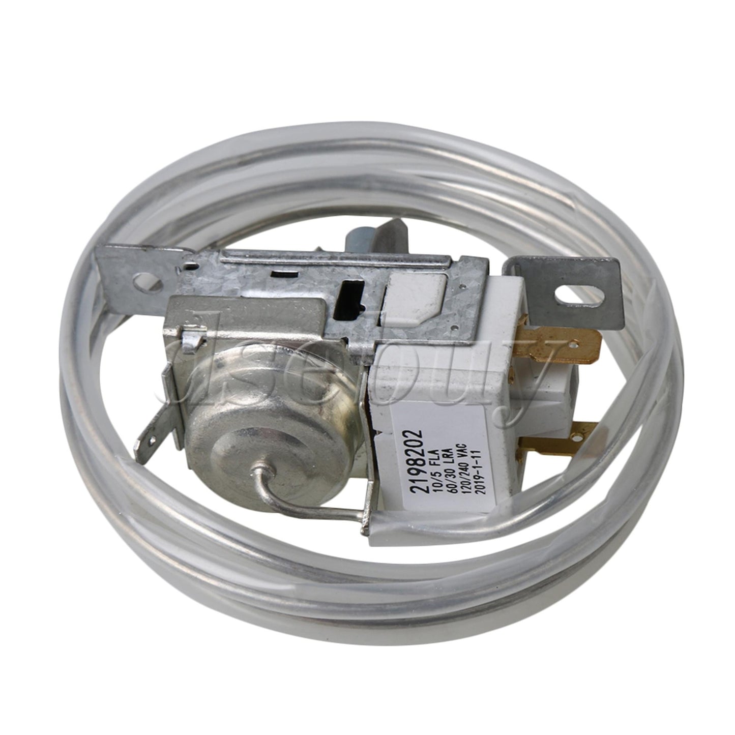 ya 26 2198202 idge eezer Reigerator Heat Control Thermostat 1.81x2.05inch