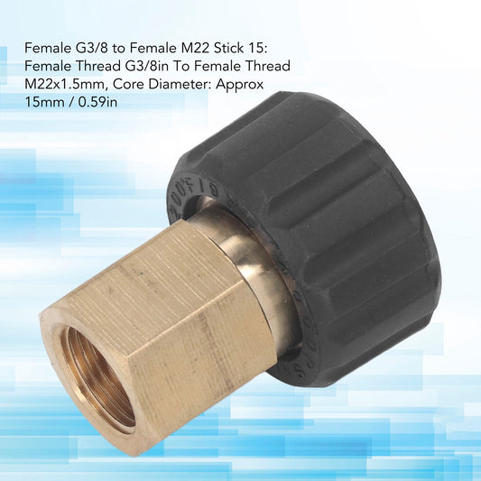 ya 26 Pressure Washer Adapter Hose Connector 5000PSI Replacement Parts