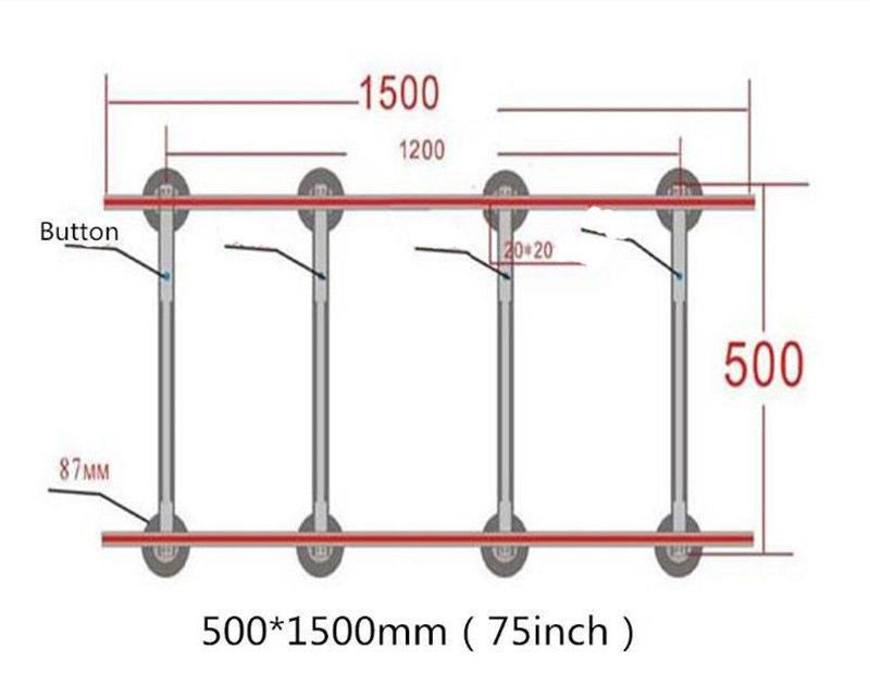 ya 14 8 sucker handle tools. LCD TV s n sucker. 5001500mm, TV s n vacuum chuck