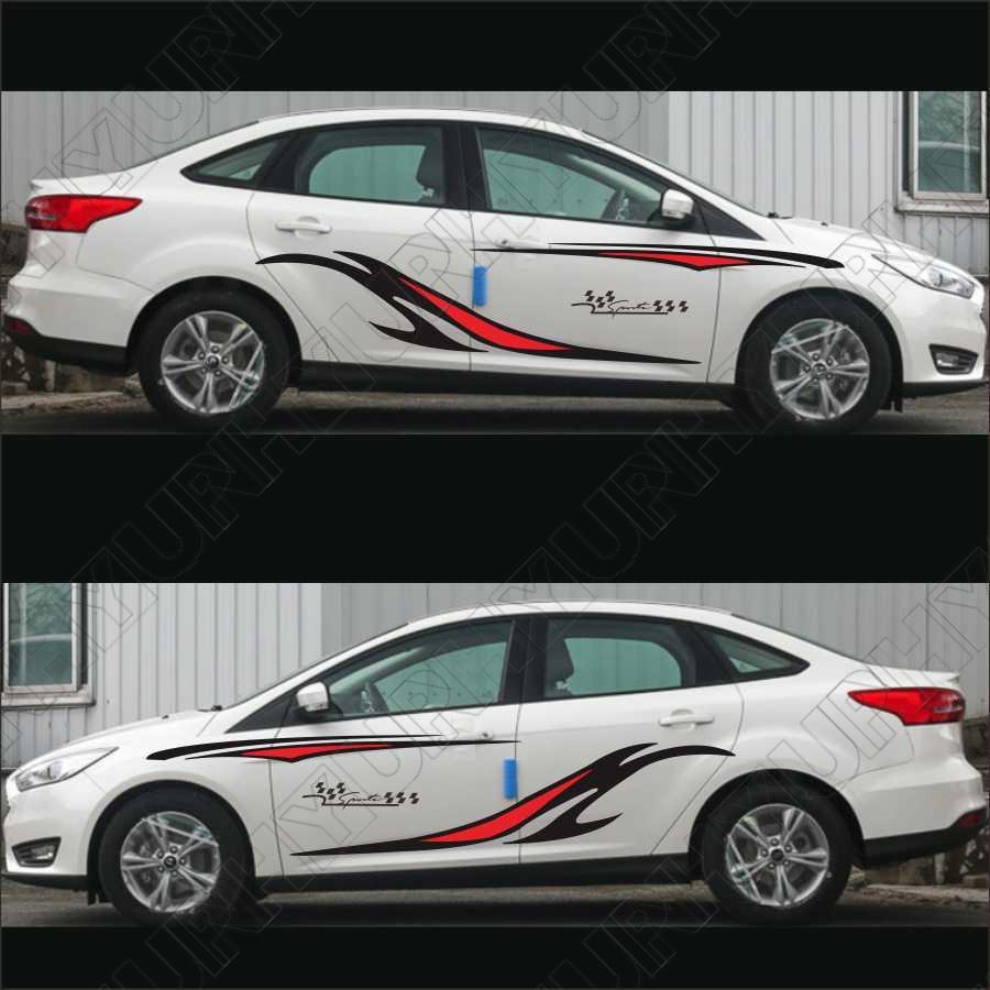 ya 1 7.8 Universal Car Body Side Stickers Graphics Vinyl Graphics Decals For Truck Pickup