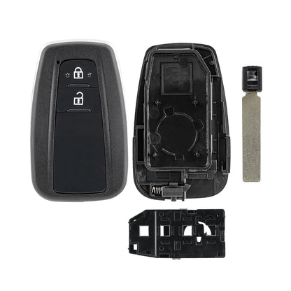 ya 5 8.7 Button ABS Plastic Remote Key Holder Protect for Toyota LC150 Prado for RAV4 for Camry