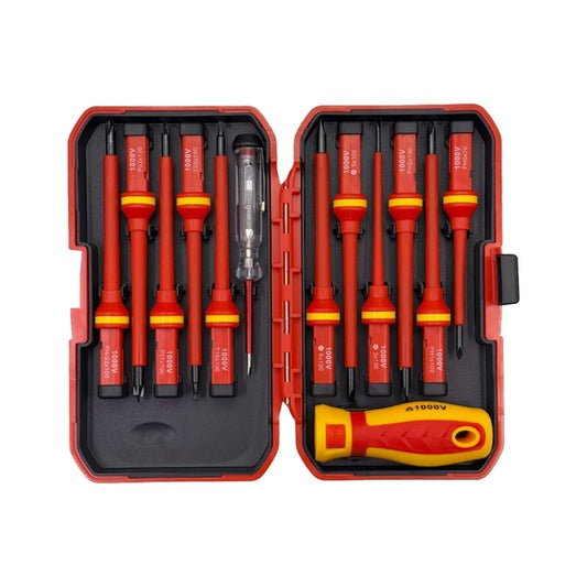 ya 26 Professio l 13 In 1 Screwdriver Kit Shockproof Design Electrical Repair Tool