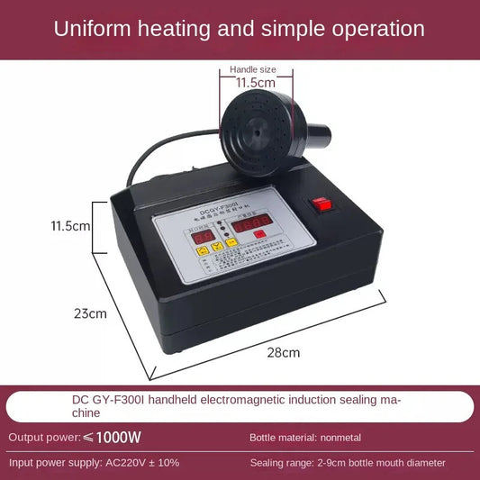 F300I Hand-held Electromagnetic Induction Sealing Gasket Sealing Machine