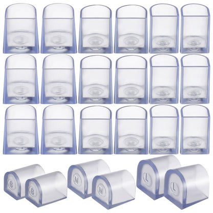 ya 5 8.7 12 Pairs Heel Caps Protector Wo for MAN Replacement Shoe Tip Protective Cover Tips